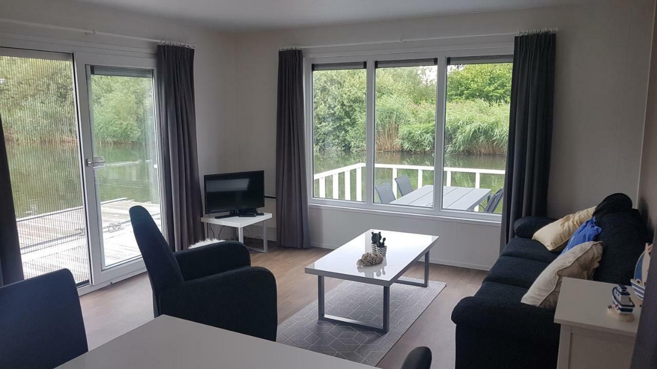 Bestmarine Waterchalets Flevo Marina Lelystad Esterno foto